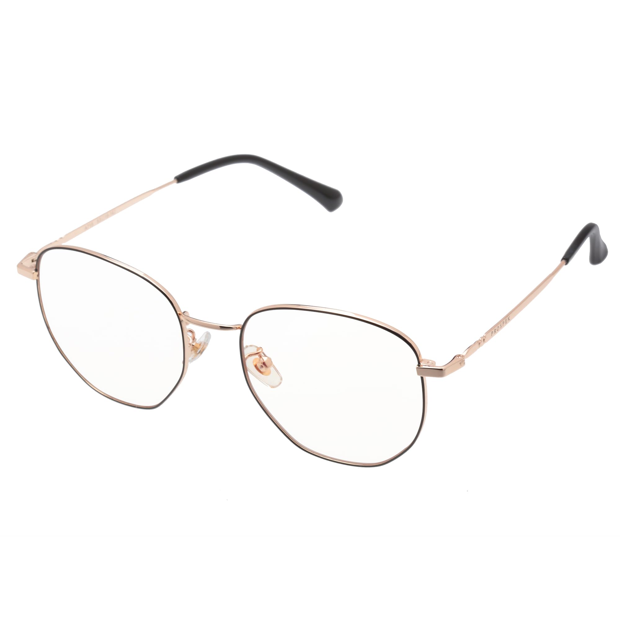 Prospek Blue Light Blocking Glasses for Women Oversized I Lightweight Titanium Frame for Computer with Anti-glare to Reduce Eyestrain I AURA