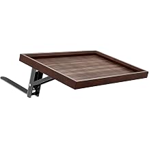 Bedside Shelf Top, Slides Between Mattress, Bed Frame, Raised Border Storage for Small Rooms, Dorm Living Folding Bedside Shelf Mattress Bed Frame Mount Bunk Tray Sofa Side Organizer