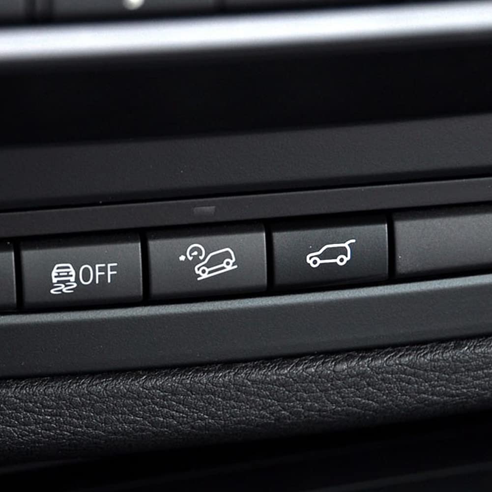 Angelguougo Car Tailgate Switch Button Cover Replacement for BMW X5 E70 2006-13 / X6 E71 2008-14 Rear Trunk Switch Cover