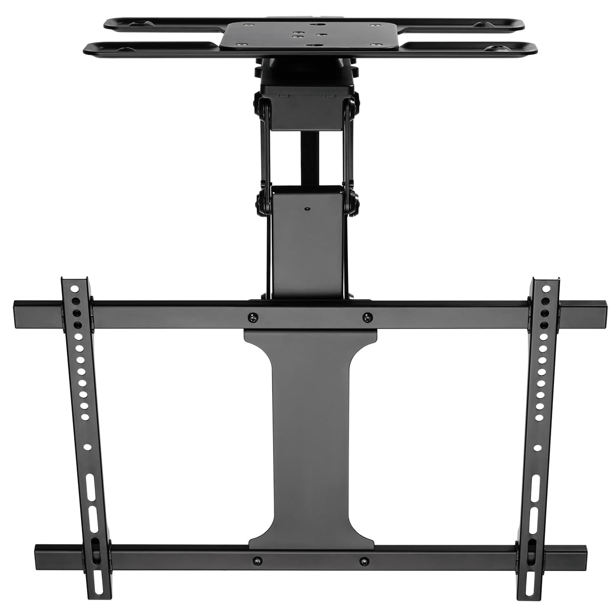 my wall Soporte de Techo para TV motorizado, HL49ML, Smart Home, Compatible con Alexa y Google Home, Control por Voz, Soporte de Techo eléctrico, Plegable, Giratorio, Mando a Distancia o Control por