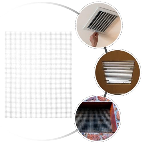 Malla metálica para ventilación de acero inoxidable Mipcase, pack de 2 piezas 7