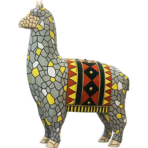 Sculpture artisanat en résine d'alpaga au design épuré chic - 2