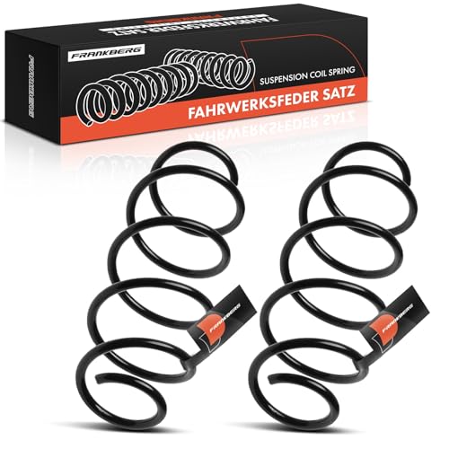 Frankberg 2x Muelles de Suspensión Eje delantero izquierdo derecho Compatible con Clase B W245 B 180 CDi B 200 CDi 2005-2011 Replace# 1693212804