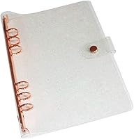 Vista 14 de 2 juegos de 6 pestañas A5 transparentes PP sobres de efectivo divisores sin cremallera hojas sueltas 6 agujeros A5 bolsillos para carpeta