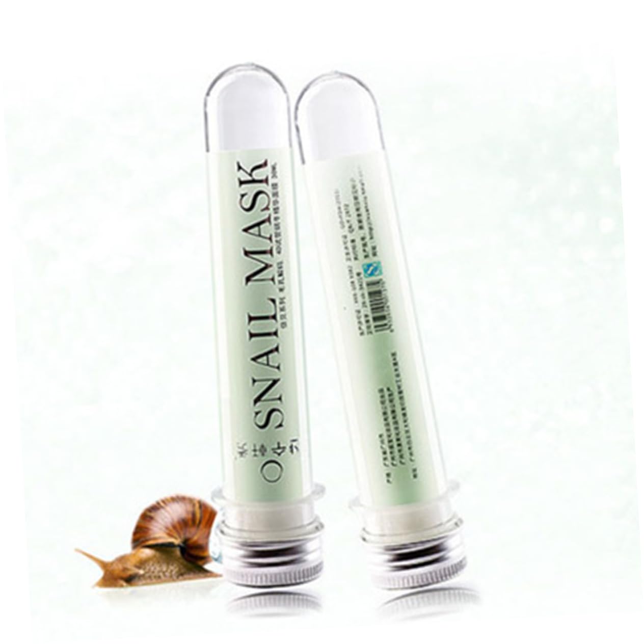 VILLFUL 10pcs Clear Test Tube Mask Paste Test Tubes Transparent Test Tubes Clear Tube Test Tube Candy Test Tubes Test Tube Rack Test Tubes Containers Test Tube with Cover