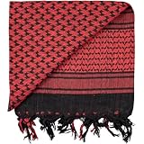 Fox Outdoor Products Tactical Shemagh, Red/Black