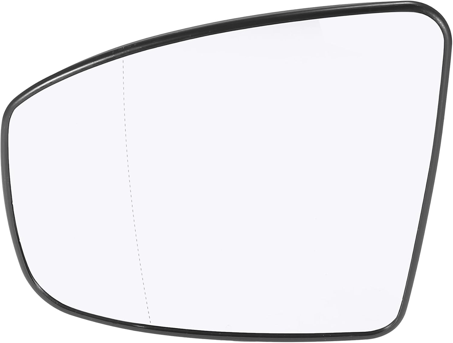 X AUTOHAUX Car Rearview Left Driver Side Heated Mirror Glass Replacement W/Backing Plate for Nissan Murano 2009-2014