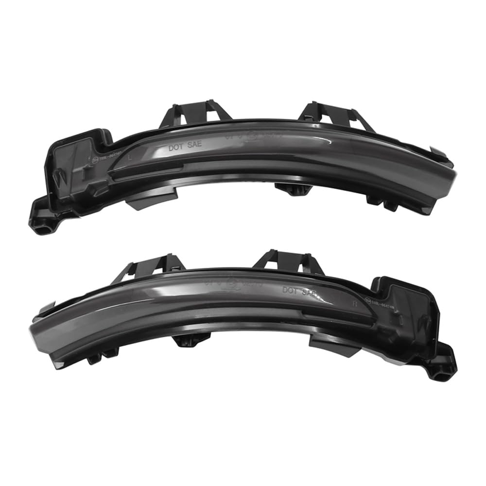 AutoStyle Set LED Side-Mirror Indicators compatible with Volvo various models 2016- - Smoke - incl. Dynamic Running Light