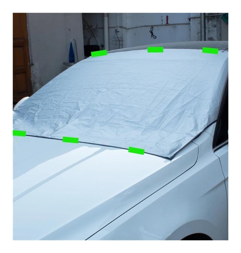 Couverture Pare-Brise Voiture Bâches De Voiture Protecteur Hiver Imperméable Gel Neige Bouclier Ombre Couverture Bache Pare-Brise