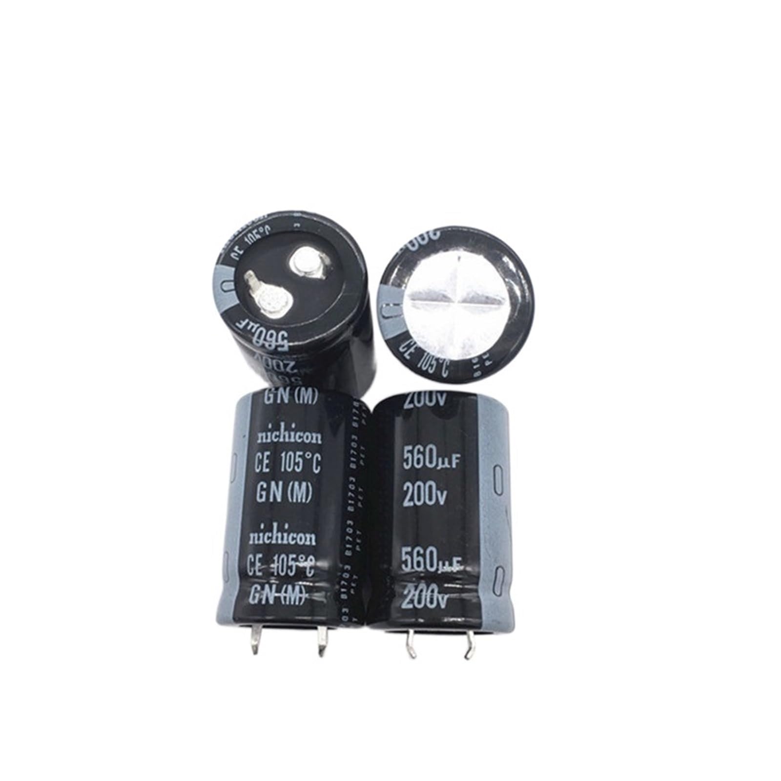 Condensateur PSU encliquetable 200v 560uf haute performance 22x35mm pour filtrage stable