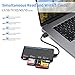 Card Reader USB 3.0, 7 in 1 Memory Card Reader, USB 3.0 (5Gps) High Speed CF/SD/TF/XD/MS/Micro SD Card Solt All in one Card Reader for Windows XP/Vista/Mac OS/Linux,etc