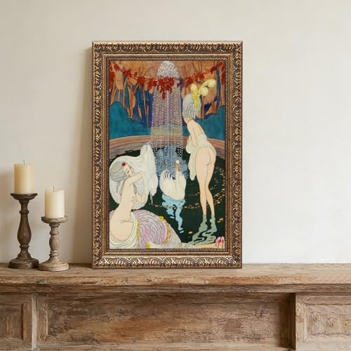 Impression sur toile The Ladies Gerda Wegener cadre suspendre bureau - 4