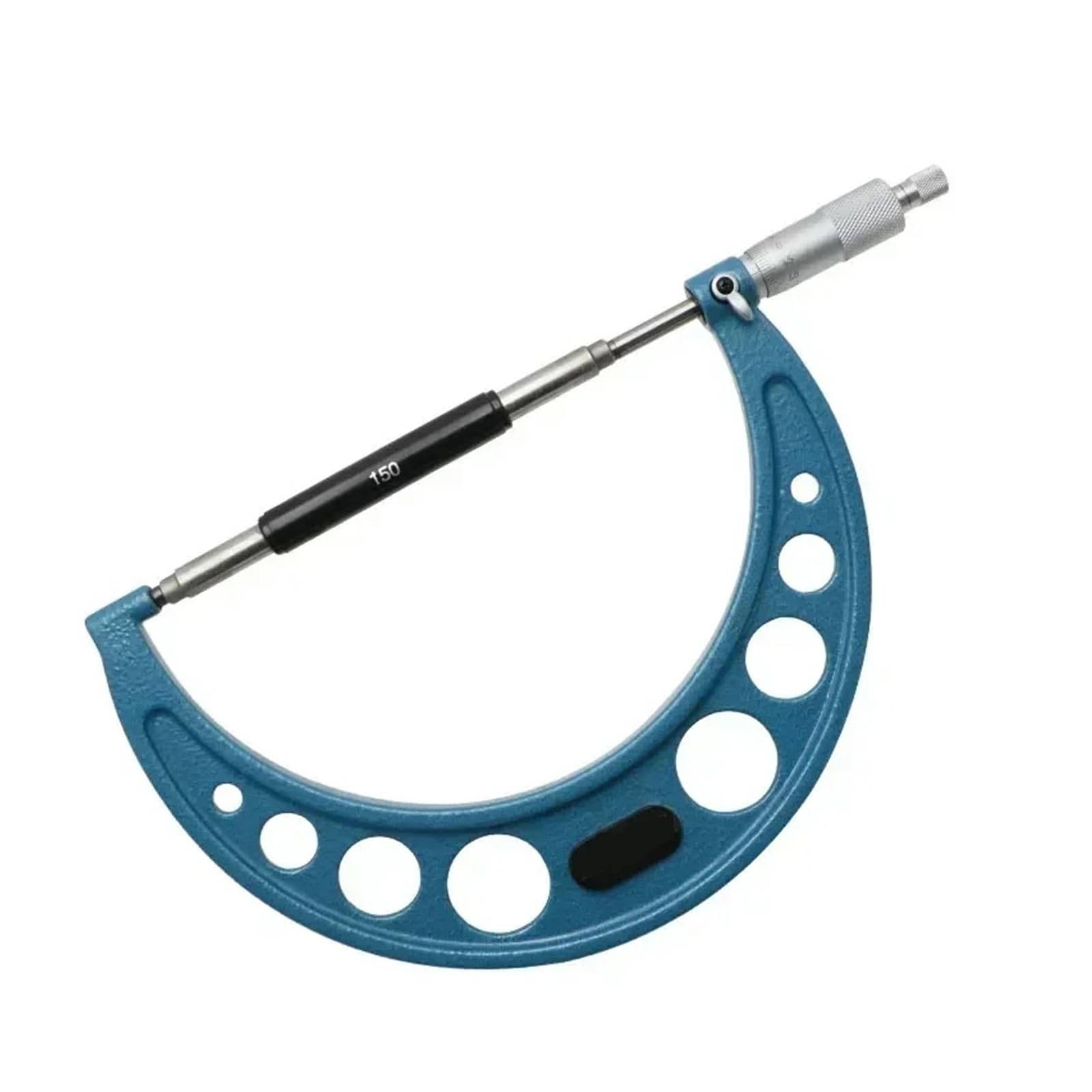 Micrómetro exterior azul de 0,01 mm, 150-175 mm, calibradores mecánicos de 0,01 mm, herramienta de medición métrica Lecturas fáciles