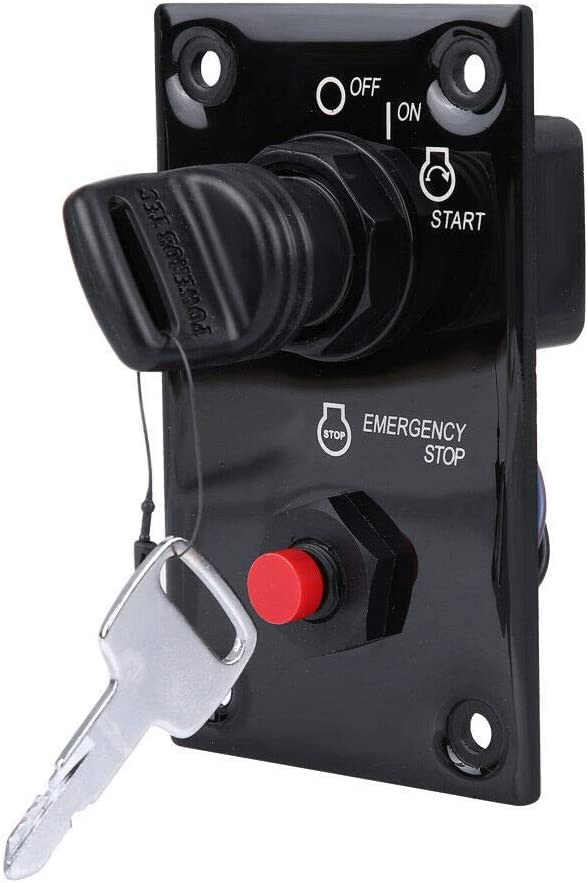 Miniatura 6 de Conjunto de panel de interruptor de llave de encendido fuera de borda marino 37100-96J24 para Suzuki