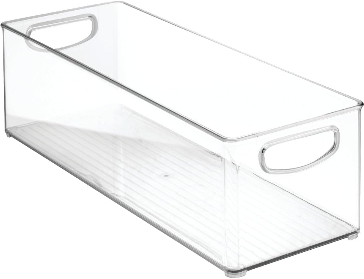 InterDesign 6 in. H x 5 in. W x 16 in. D Stackable Storage Bin