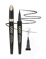 Vista 1 de UOG (United One) Delineador de ojos líquido, impermeable, a prueba de manchas, fórmula de secado rápido con punta de pincel delgada precisa, libre