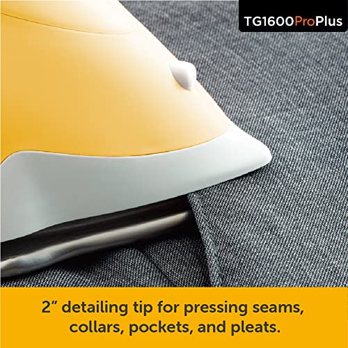 Oliso Tg1600 Pro Plus 1800 Watt Smartiron With Auto Lift - For Clothes, Sewing, Quilting And Crafting Ironing | Diamond Ceramic-Flow Soleplate Steam Iron, Yellow #TOP3