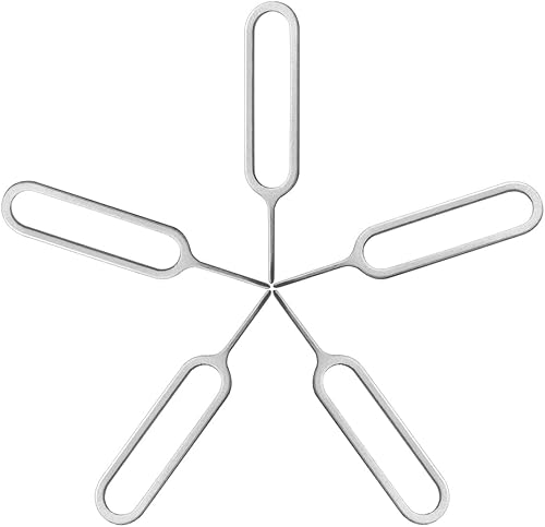 Miniatura 5 de Bandeja de tarjeta SIM, herramienta de extracción de pines, abridor de agujas, paquete de 5 para teléfonos inteligentes, Mifi, punto de acceso