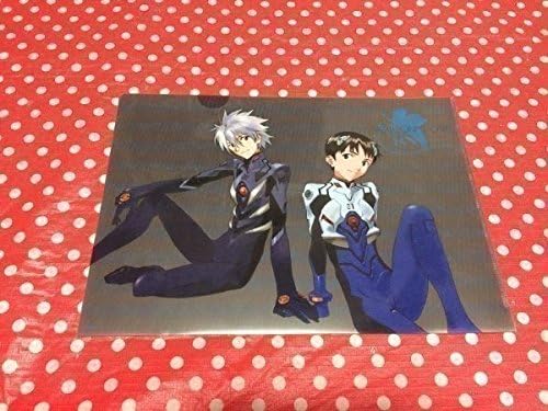 Amazon エヴァンゲリオンエヴァストア限定クリアファイル 渚カヲル碇シンジプラグスーツ アニメ 萌えグッズ 通販
