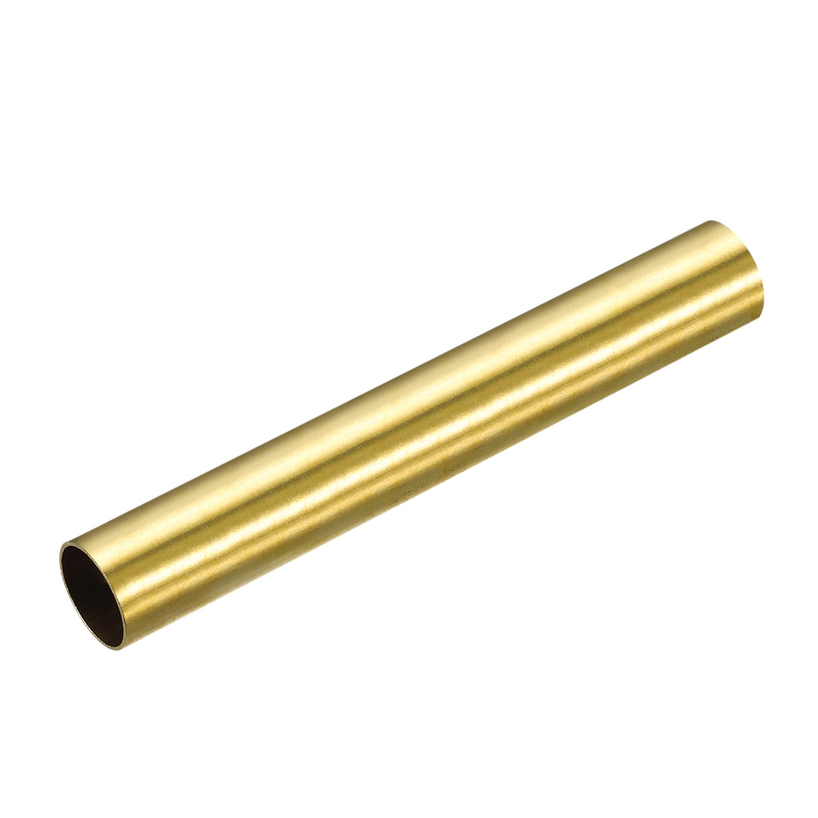 QUARKZMAN Ottone Tubo, 15mm OD 0.5mm Parete Spessore 100mm Lunghezza Rotondo Tubazione