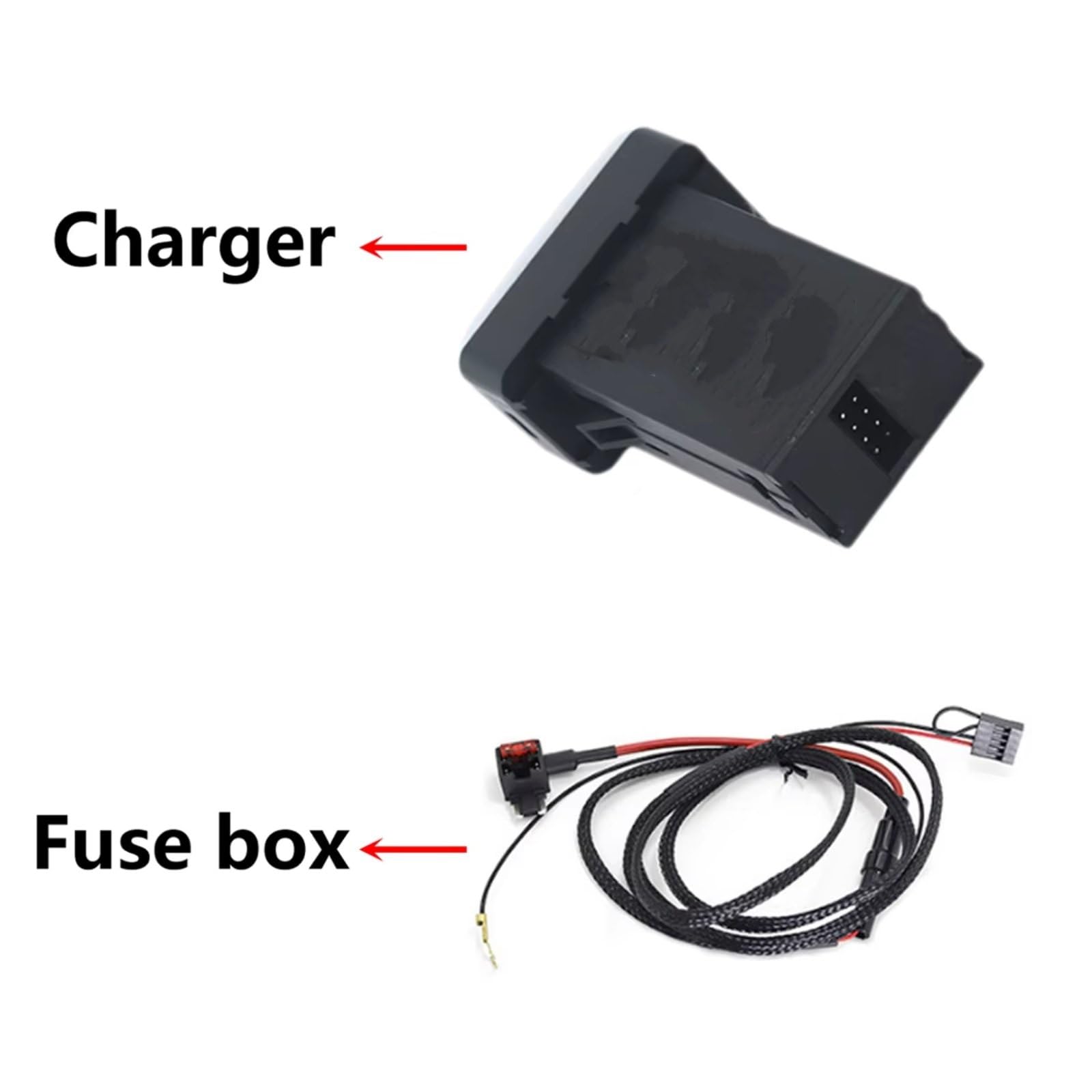 Faro Modulo Driver Presa USB Per Console Compatibile Con Fit For Accord Per Auto Per Civic Presa Di Ricarica Adattatore Di Alimentazione A Ricarica Rapida Con PD QC3.0