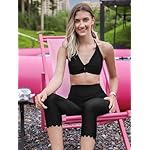 ATTRACO Swim Pants for Women High Waisted Swim Capris Swim Shorts Swimming Leggings - Image 3