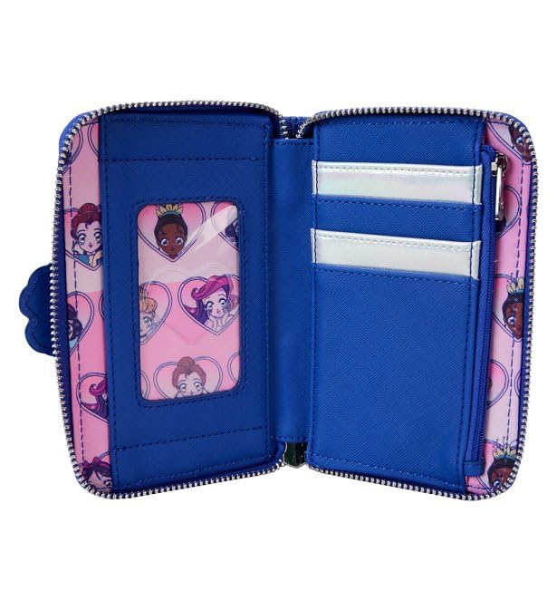 Loungefly Disney Princess Manga Style Zip Around Wallet4
