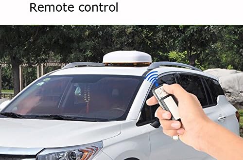 Remote Control Automatic Car Covers for sedans, hatchbacks, SUVs and coupes (YXL(SUVs: Suitable Length Within 204inches), White)