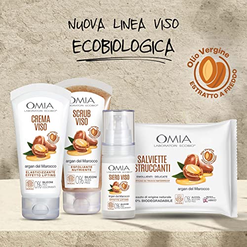 Omia laboratoires Scrub viso ecobio olio di argan