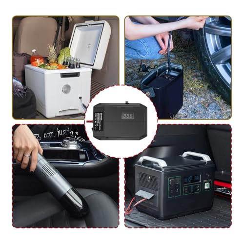 Step Down Konverter für Makita 18V zu 12V, Abwärtswandler, Spannungsregler Adapter, Stromanschluss für Autogeräte, DIY Konverter Power Station, Zigarettenanzünder Adapter Buck Adapter für Autogeräte