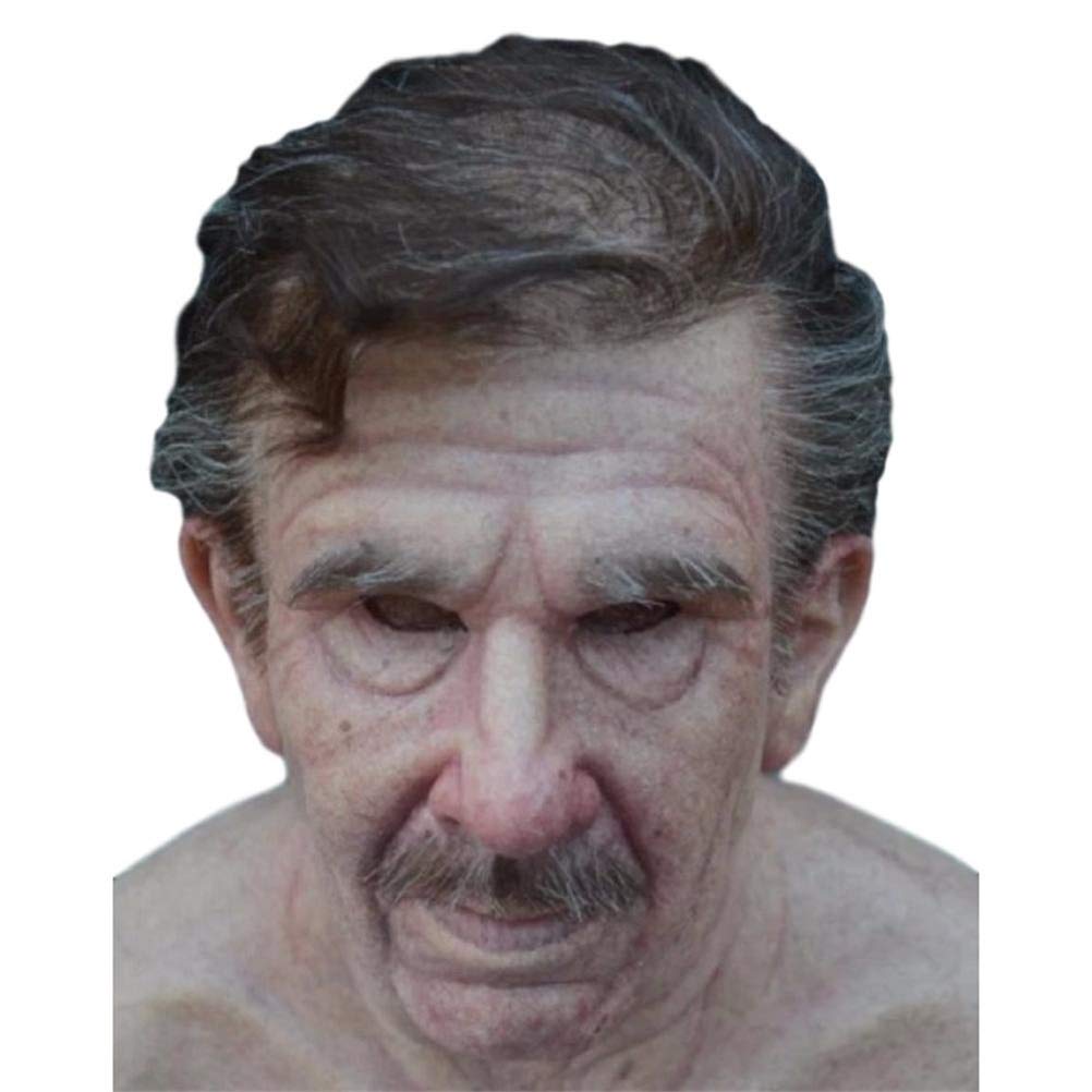 Dan&Dre Halloween Old Man Latex Face Mask for Masks Halloween Accessory