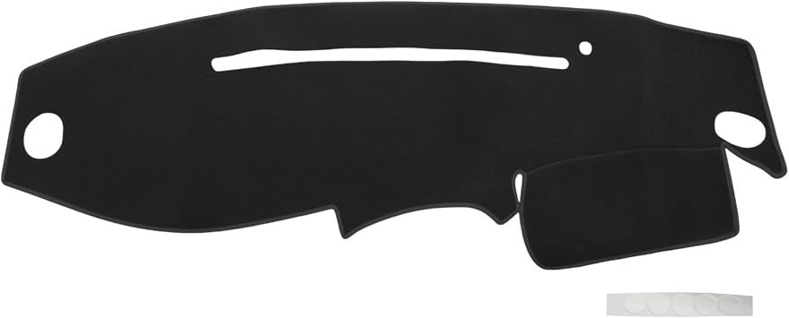 Dash Cover for Ford for Ranger 1995-2011 Dash Board Mat Non-Slip Dash Cover Mat Pad Polyester Center Console Dashboard Cover Pad Carpet Black