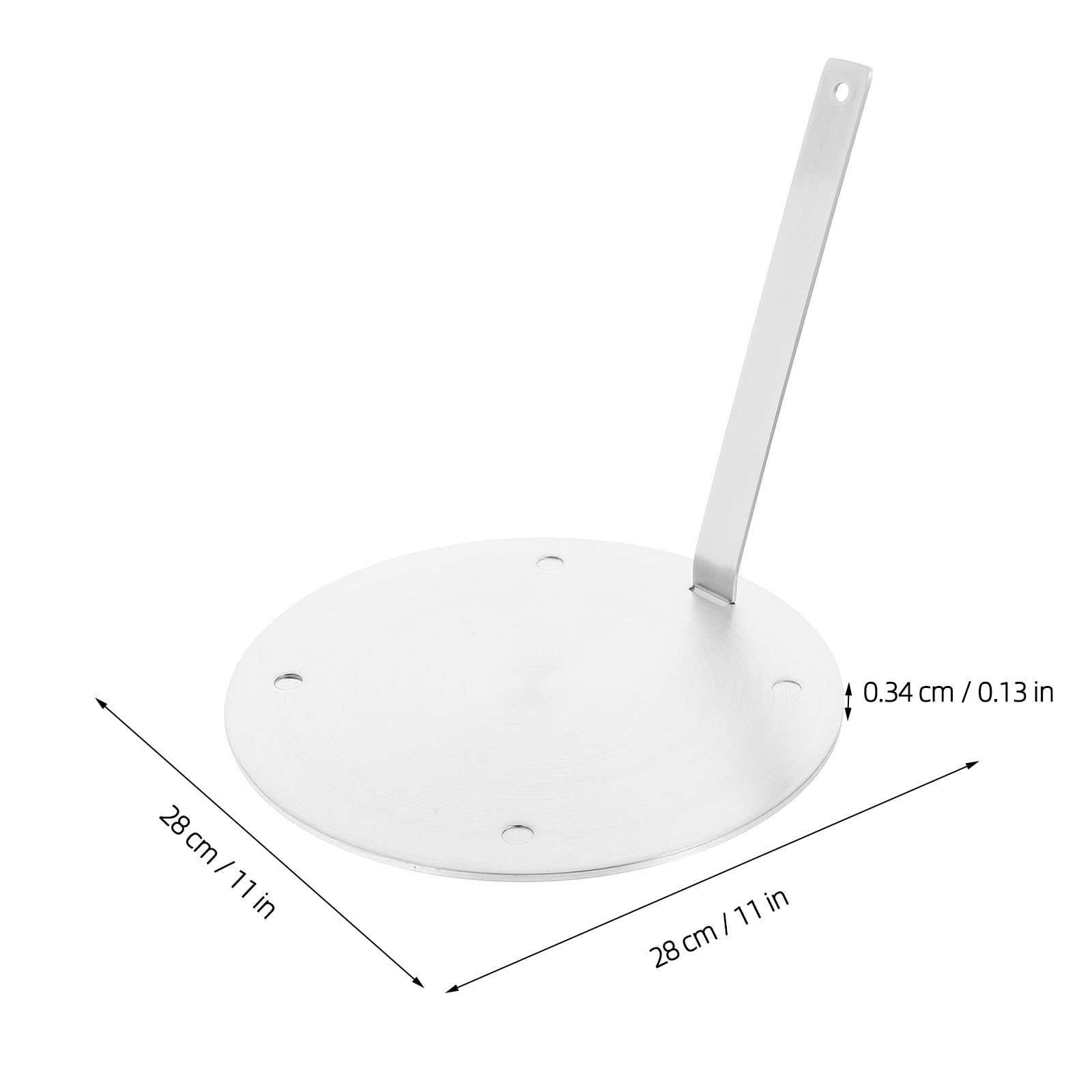 TOYANDONA Piastra Diffusore Calore in Acciaio Inox per Fornelli Gas