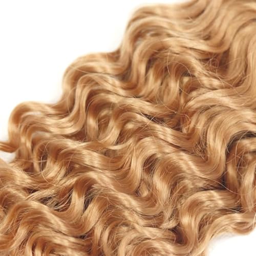 Extensiones de cabello humano brasileño sin procesar de alta pureza rubio miel 5