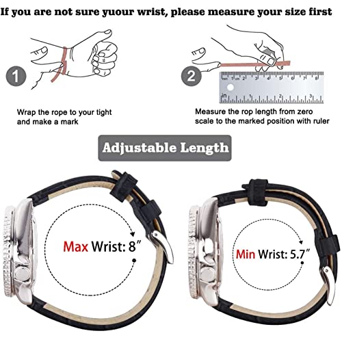 Substituição da Pulseira de Relógio de Pulso, Plumpness 24 Mm Liberação Rápida Respirável Fivela de