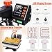 DREAMVAN Heat Press Machine, Upgraded 8 in 1 Heat Transfer Machine, 12