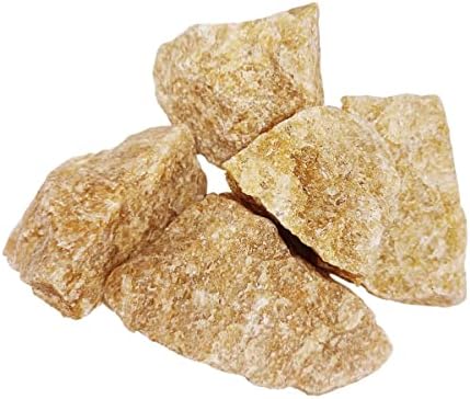 Natural Crystal Raw Stones Original Rough Raw Gemstone Aaa+ Premium Grade Rock Raw Gemstone (Yellow E) 250 Grm-B0CFXFQJHY