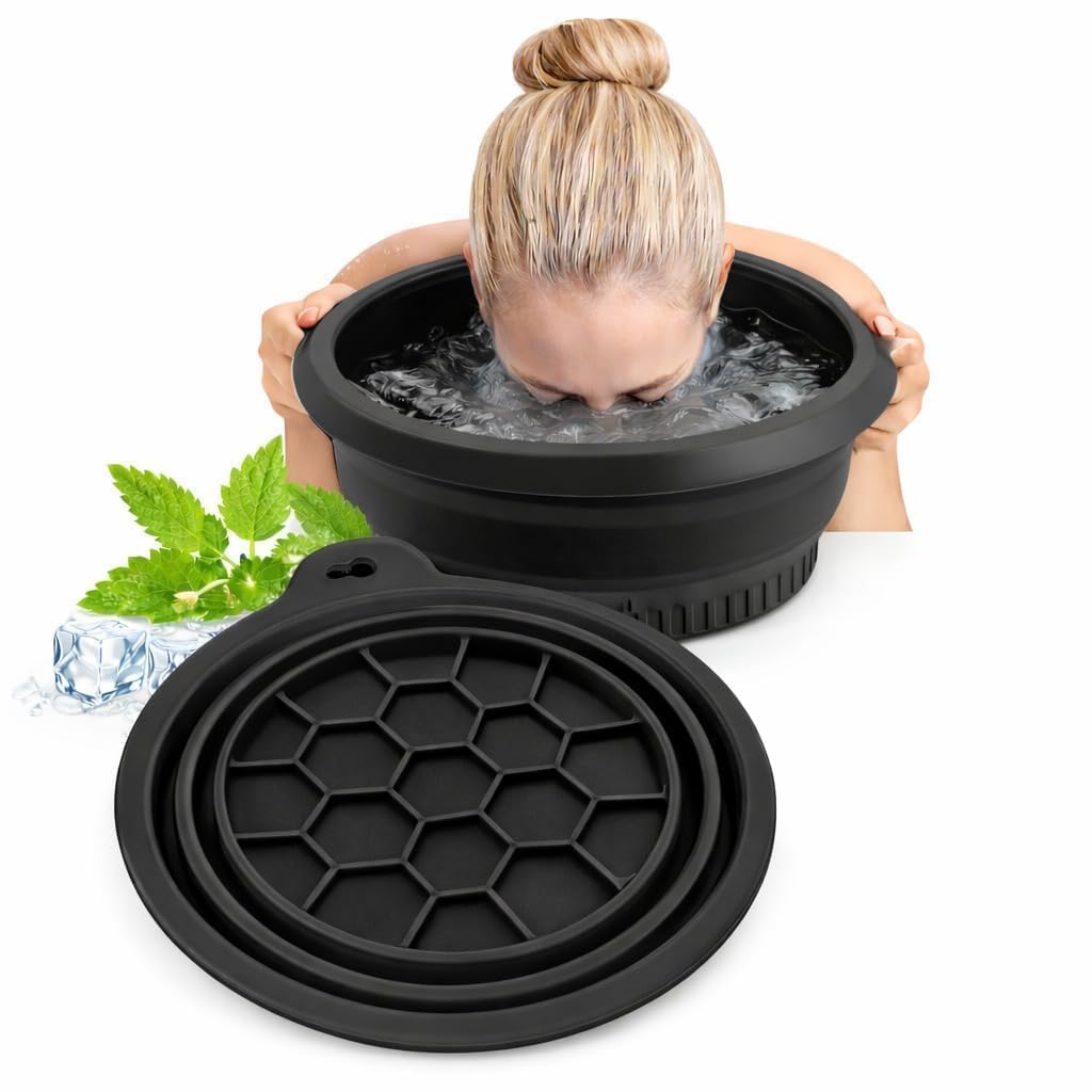 Silicone Facial Ice Bowl for Skin Tightening Glow Ice Face Dunk Bowl BPA Free Skincare Tool for Pore Tightening Puffiness-image-11