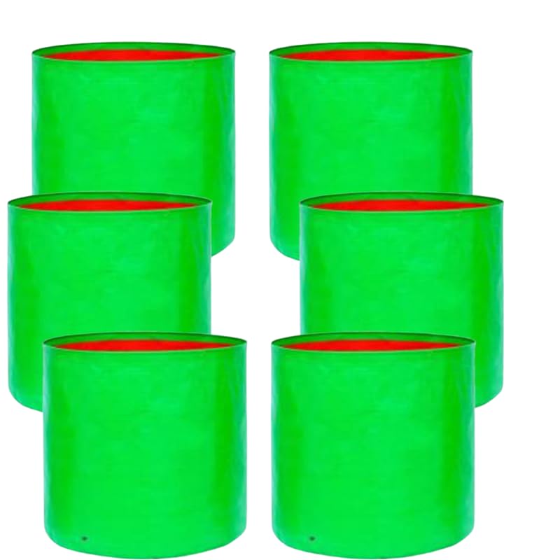 JIRSTAME Grow Bags 9 x 9 inch, Terrace Gardening, Vegetable, Fruits Planting Bags Pack of 6 (B0CJXRCHFG) Amazon Price History, Amazon Price Tracker
