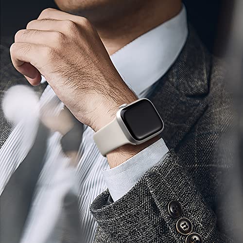 Maledan Compatible With Apple Watch Band 38Mm 40Mm 41Mm For Women Girls, 6 Pack Cute Silicone Bands Sport Strap Compatible For Iphone Watch Bands Iwatch Se Ultra Apple Watch Series 8 7 6 5 4 3 2 1 #TOP6