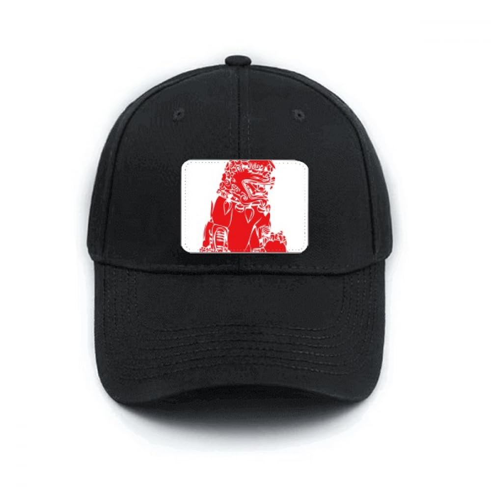 Casquette de baseball noire réglable pour sublimer un style urbain simple - 4