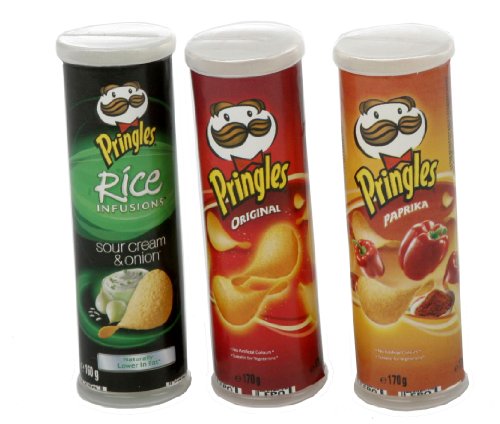 Preisvergleich Produktbild Pringles Sortiment 3 Pringles Dosen für den Kaufladen