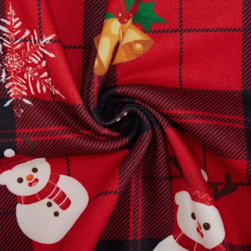 Pijamas de Navidad con capucha de algodón premium para el confort familiar 6