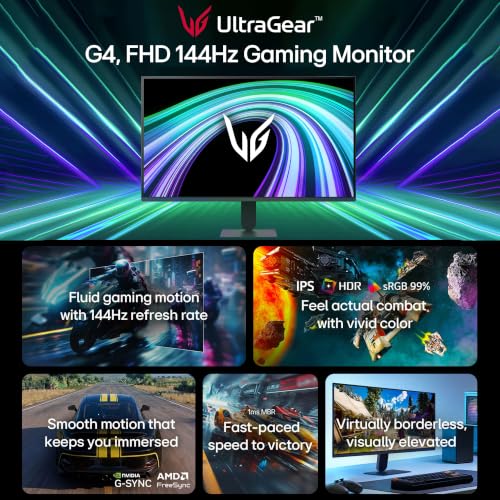 LG Store LG 24G411B 60 cm (24 Inch) Ultragear FHD(1920 x 1080) IPS - Image 5