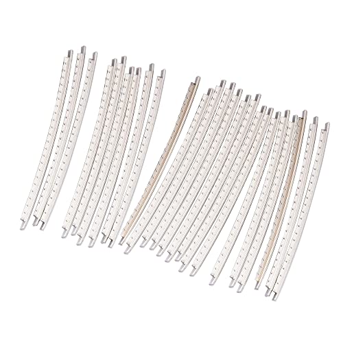 Musiclily 2,9mm 24 Pièces Frettes Guitare Acier Inoxydable Jumbo pour Guitare électrique Strat Tele LP SG et Basse… - Les Beatles, Paul McCartney, John Lennon, RIngo Starr, George Harrison Musiclily 2,9mm 24 Pièces Frettes Guitare Acier Inoxydable Jumbo pour Guitare électrique Strat Tele LP SG et Basse… – Image 4
