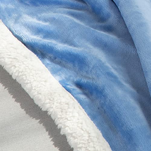 Image of COSUSKET Kids Throw Blanket, 3D Cartoon Embroidery Sherpa Blanket Boys Girls Gifts