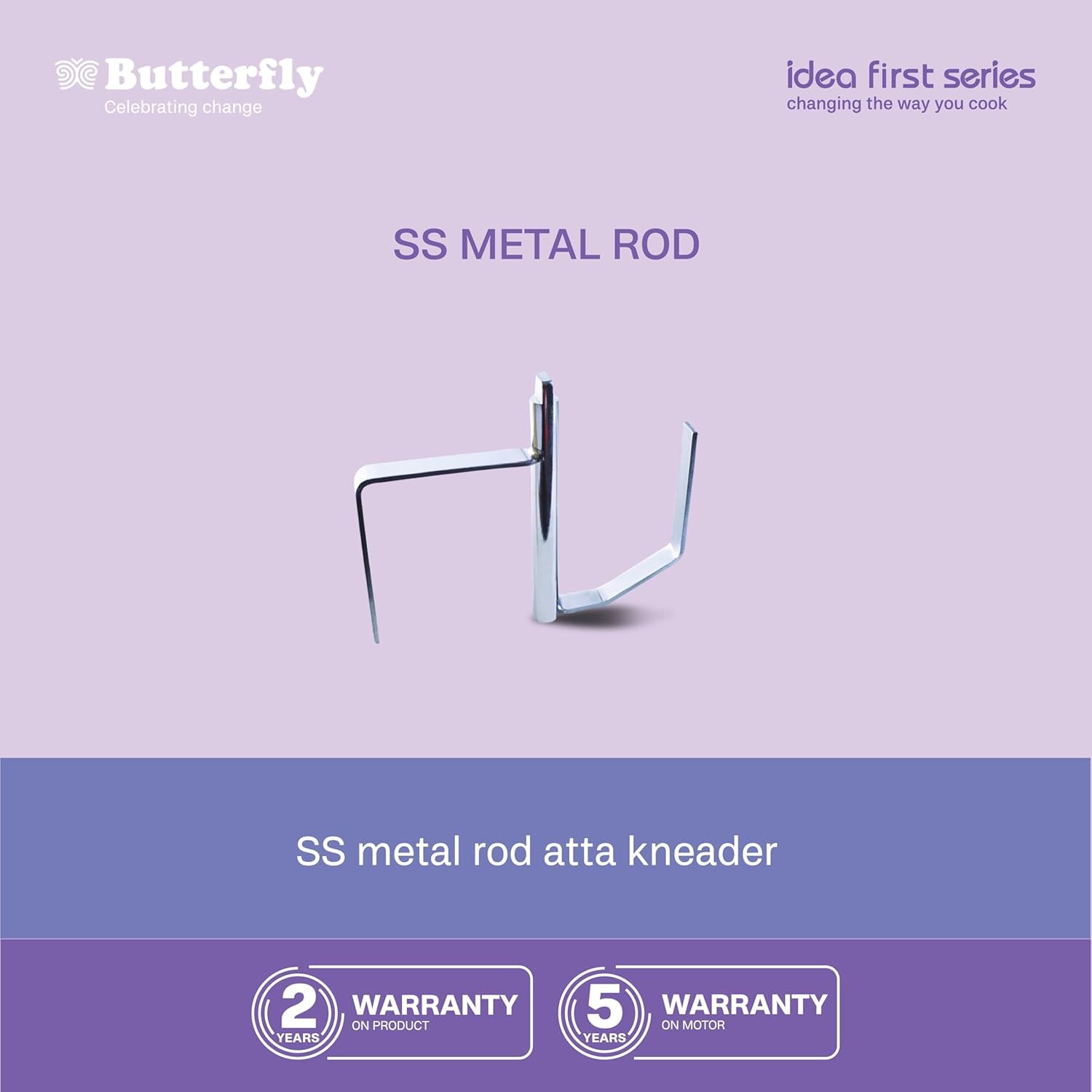 Butterfly Elektra 2L Nassmühle mit patentierten 3 konischen Steinen, effizientes Mahlen auf 0,5 mm Feinheit, Turbo-Drehmoment, 3D-Flexarm, Hybrid-Steinanordnung, 5 Jahre Garantie