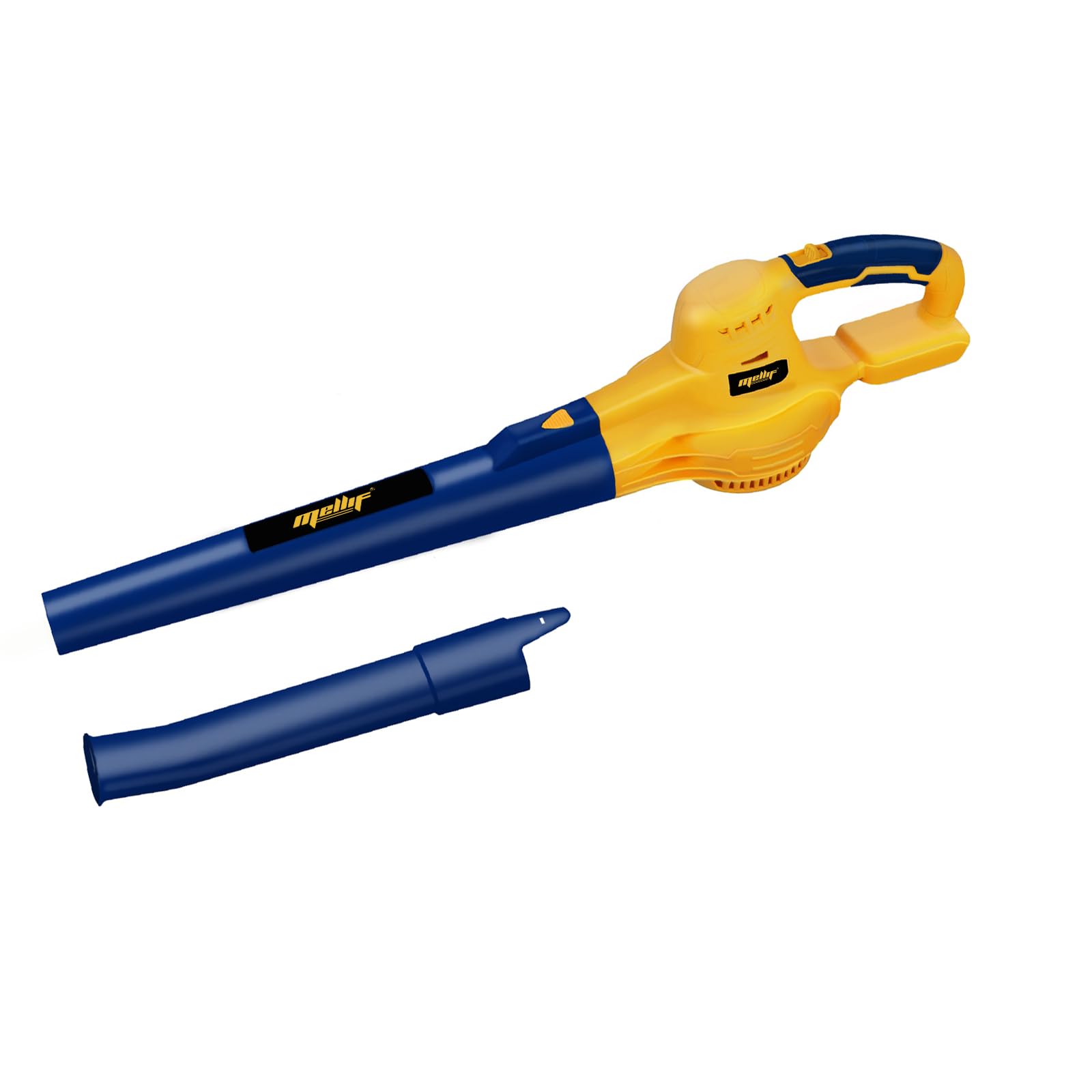 Soplador de hojas inalámbrico compatible con batería de 20 V, soplador de hojas eléctrico de mano para cuidado del césped y limpieza del patio (batería y cargador no incluidos)