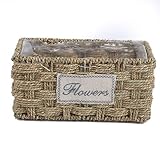 La pequeña cesta de flores está diseñado con una forma de cubo, que harán de su hogar u oficina a ser más elegante y grácil