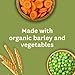 Amy’s Soup, Vegan Vegetable Barley Soup, Low Fat, Made With Organic Tomatoes, Carrots and Celery, Canned Soup, 14.1 Oz